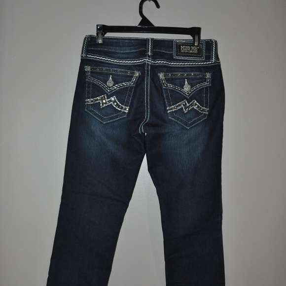 Miss Me Jeans Sz 26 Stretch Easy Capri - Picture 3 of 5